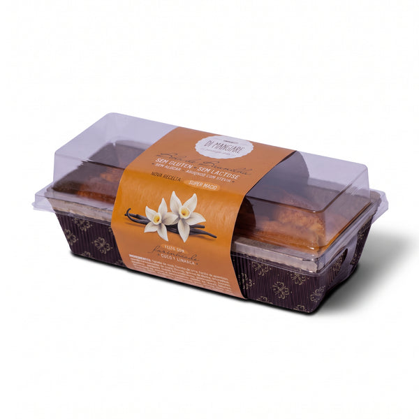 Bolo de Baunilha sem glúten e sem lactose Di Mangiare, 220 g