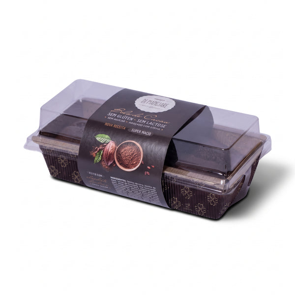 Bolo de Cacau sem glúten e sem açúcar Di Mangiare, 220 g