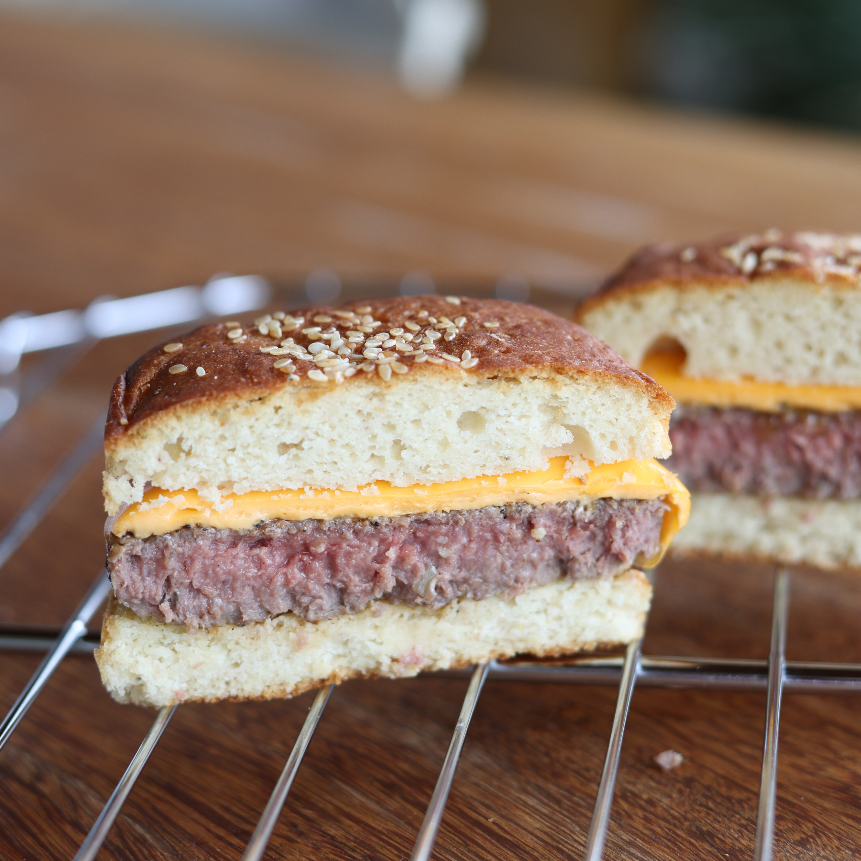 Pão de Hambúrguer sem glúten, 4 unidades - Di Mangiare