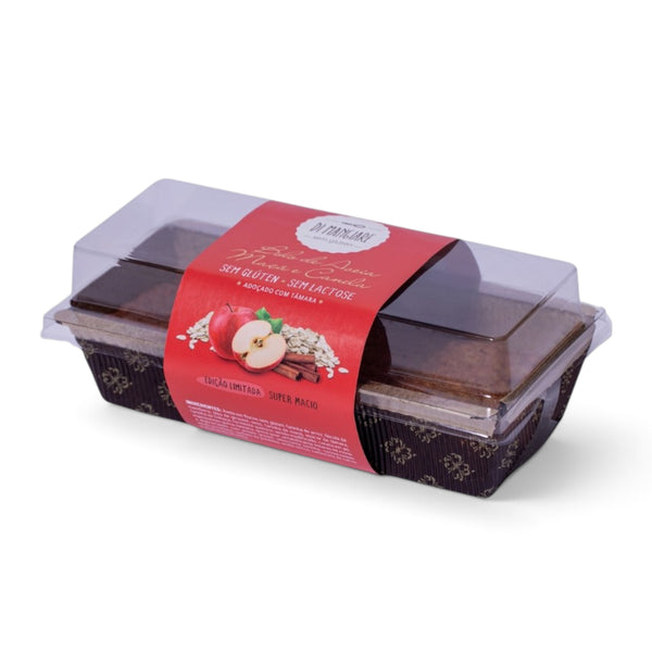 Bolo de Aveia Maçã e Canela
