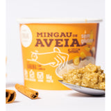 Mingau de Aveia Banana com Canela sem glúten - Di Mangiare
