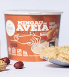 Mingau de Aveia Proteico Paçoca sem açúcar e sem glúten - Di Mangiare