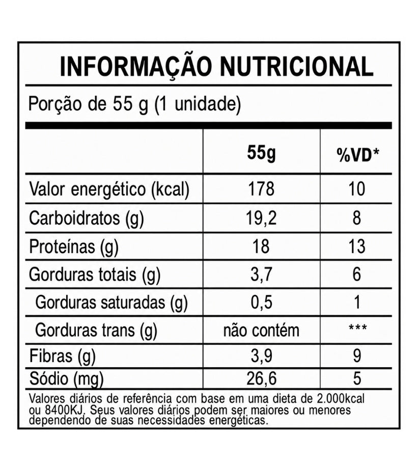 Mingau de Aveia Proteico Paçoca sem açúcar e sem glúten - Di Mangiare