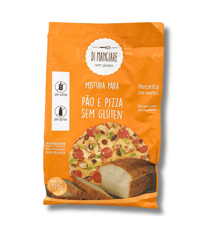 Mistura para Pão e Pizza sem glúten - Di Mangiare