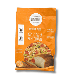 Mistura para Pão e Pizza sem glúten - Di Mangiare