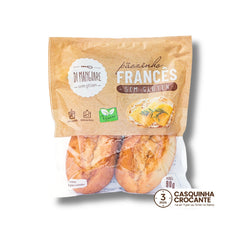 Pãozinho francês sem glúten, sem leite e vegano - Di Mangiare